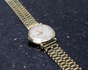 Vintage HAMILTON Mechanical 14K Solid Yellow Gold 52.5G 18J Watch Wristwatch