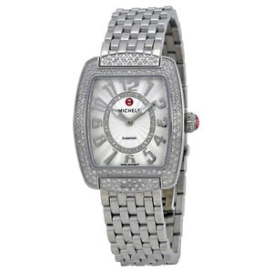 Michele Urban Mini Diamond Stainless Steel Ladies Watch MWW02A000573