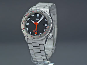 Pre-Owned Sinn Jin U1 Pro Diver U-Boat Black Dial Men's Auto Watch 1010.U1, MR