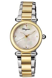 Ferragamo Women's FCH060016 IDILLIO Diamonds Two-Tone Stainless Steel Watch