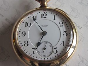 Antique Von Der Heydt Self winding pocket watch 1 of 5