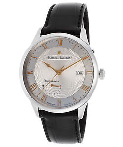 Maurice Lacroix MP6807-SS001-111 Men's Masterpiece Auto Power Reserve Black
