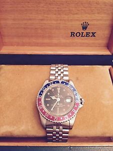 Original Rolex Movement 1560 GMT In Custom Made Case 1675 "cornino"