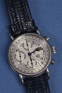 Chronoswiss Lunar CH-7523 Stainless Steel Wristwatch