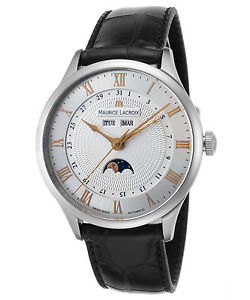 Maurice Lacroix MP6607-SS001-111 Men's Masterpiece Automatic Black Genuine