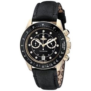 Vivienne Westwood VV118BKBK Mens Black Dial Analog Quartz Watch