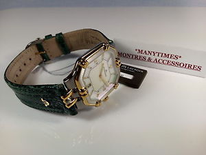 MAGNIFICENT MAURICE LACROIX CLASSIC WOMENS WATCH GOLD STEEL BOX and PAPERS