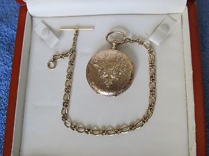 Antique 14k Gold Swiss Pocketwatch, Full Hunters Case, Runs Perfect!