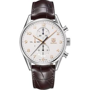 TAG HEUER Mod. CARRERA CAL 1887 CHRONO SILVERA DIAL image 1