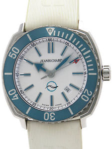 DANIEL JEANRICHARD Ref 60400-11I706-FK7A Watch 88 Limited Rare Used White Blue