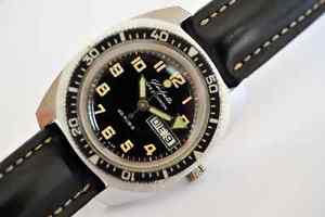 Very rare vintage Glashutte SPEZIMATIC diver,    22 jewels automatic