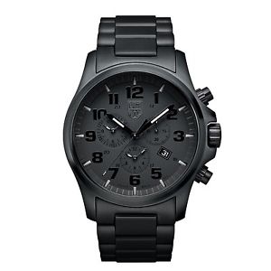 Luminox Atacama Field Chronograph Alarm Men's Quartz watch with Black dia... NEW