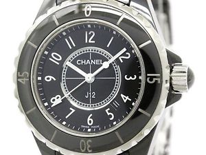 Polished CHANEL J12 Ceramic Quartz Ladies Watch H0682 (BF108546)