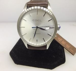 EBEL CLASSIC 100 AUTOMATIC MOVEMENT MEN'S WATCH 1216088 BRAND NEW $3,200 RETAIL!