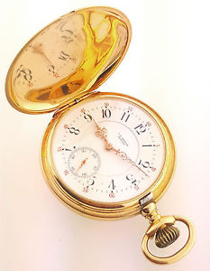 18k C H MEYLAN Brassus Hunter pocket watch High Grade