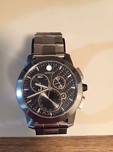 Movado Vizio 606551 Sapphire Crystal Wrist Watch for Men