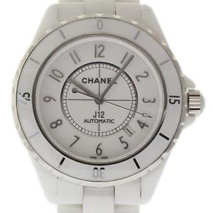 Chanel J12 H2981 42mm White Ceramic Automatic Unisex Box/2YearWarrany #I1066