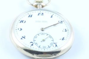 ULYSSE NARDIN MONTRE DE POCHE 55MM 14K 585 MASSIF DORÉ 2 COUVERCLE RARE