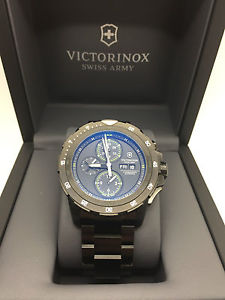 VICTORINOX Swiss Army ALPNACH Mechanical Black PVD Automatic Watch 241572