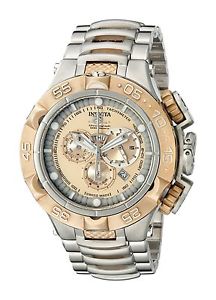 Invicta Men's Quartz Watch with Chronograph Display and Stainless Steel B... NEW