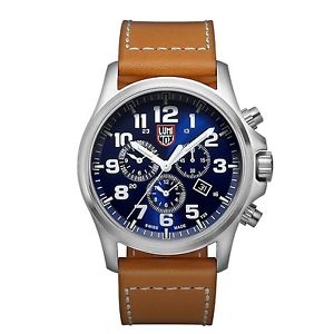Luminox Atacama Field Chronograph Alarm Men's Quartz watch with Blue dial... NEW