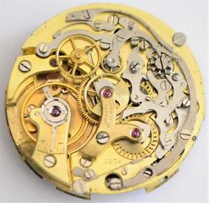 Universal Geneve 287 Tri Compax VTG chronograph & Moonphase watch movement