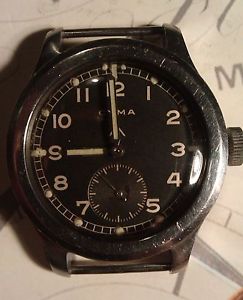 WWII British Military Watch CYMA WWW (Dirty Dozen) Army/Navy/RAF Fully Serviced