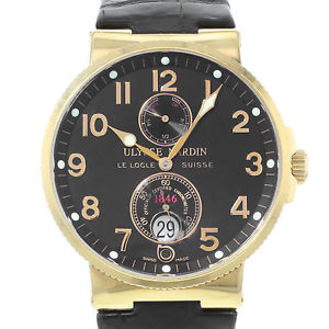 Ulysse Nardin Maxi Marine 266-66 18K Yellow Gold Automatic Men's Watch