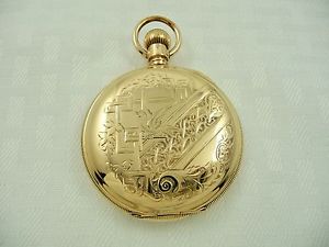 Rare 1868-1883 E. HOWARD BOSTON 14K GOLD Series IV (4) 