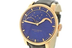 Arnold & Son 18k Rose Gold HM Perpetual Moon Ref. 1GLAR.U01A.C123A, Complete