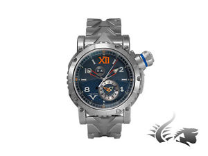 Visconti Water W110 Grand Cruise Inox Automatic Watch, Blue, 45mm, L.Edition