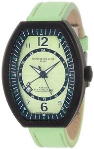 Montres De Luxe Women's EX L 9204 Estremo Lady Luminous 24 Hour Leather Watch