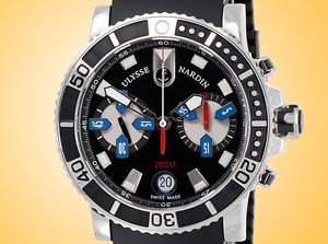 Ulysse Nardin Maxi Marine Diver Automatic Chronograph Men’s Watch 8003-102-3/92