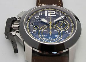 Graham Chronofighter Oversize Target Brown - 2CCAC.B16A.L43S