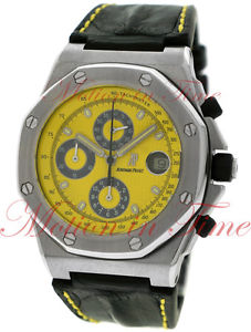 Audemars Piguet Royal Oak Offshore Yellow Themes Rare 42mm 25770ST.OO.D050BU.02