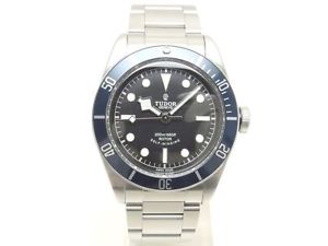 Pre-Owned TUDOR Heritage All SS Black Dial Men's Automatic Wristwatch 79220B,MR