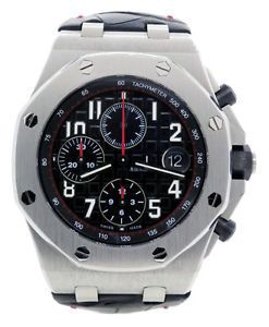 Audemars Piguet Royal Oak Offshore 42mm Black Red Themes 26470st 1 year warranty