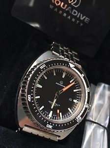 Aquadive Bathyscaphe BS-300 Only 500 Made, w/ Box And Card. On Bracelet!!!!!