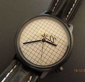 VINTAGE MENS "GUESS 1991" QUARTZ WRIST WATCH