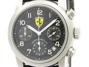 GIRARD PERREGAUX Ferrari Chronograph Steel Automatic Mens Watch 8020 (BF111360)