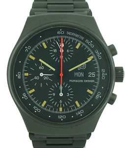 Orfina Porsche Design Chrono, Ref. 7176 Lemania 5100 Zivil black – Das Original