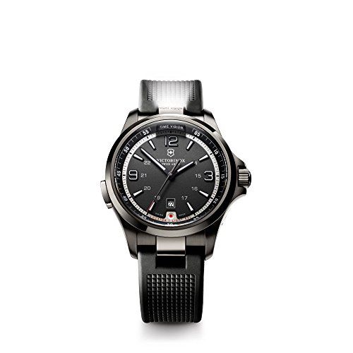 Victorinox Men's 241596 Night Vision Black Stainless Steel Watch