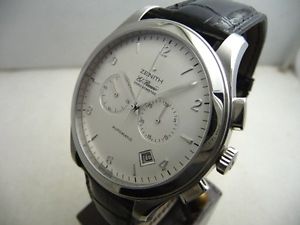 ZENITH EL PRIMERO GRAND CLASS CRONOMETER Acciiaio Nuovo !  PREZZO VECCHIO