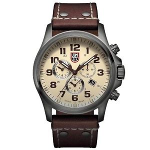 Luminox Men's 1947 Atacama Field Brown/Beige Genuine Leather Watch