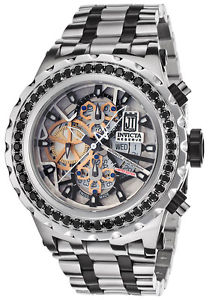 Invicta Mens 15495 Jason Taylor Analog Display Swiss Automatic Two Tone Watch
