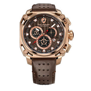 Tonino Lamborghini 4860 Rose Gold 4 Screws Chronograph Watch