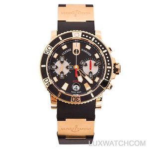 ULYSSE NARDIN MAXI MARINE DIVER CHRONOGRAPH 8006-102-3A/92 MENS WATCH