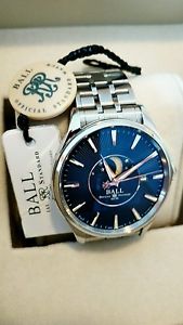 BALL TRAINMASTER MOONPHASE AUTOMATIC MEN'S WATCH NM3082D-SJ-BE
