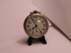 ELGIN POCKET WATCH, BW RAYMOND WITH WIND INDICATOR
