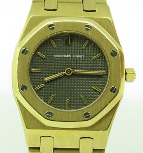 Audemars Piguet Royal Oak SOLID 18K Yellow Gold Ladies 26mm Quartz Watch